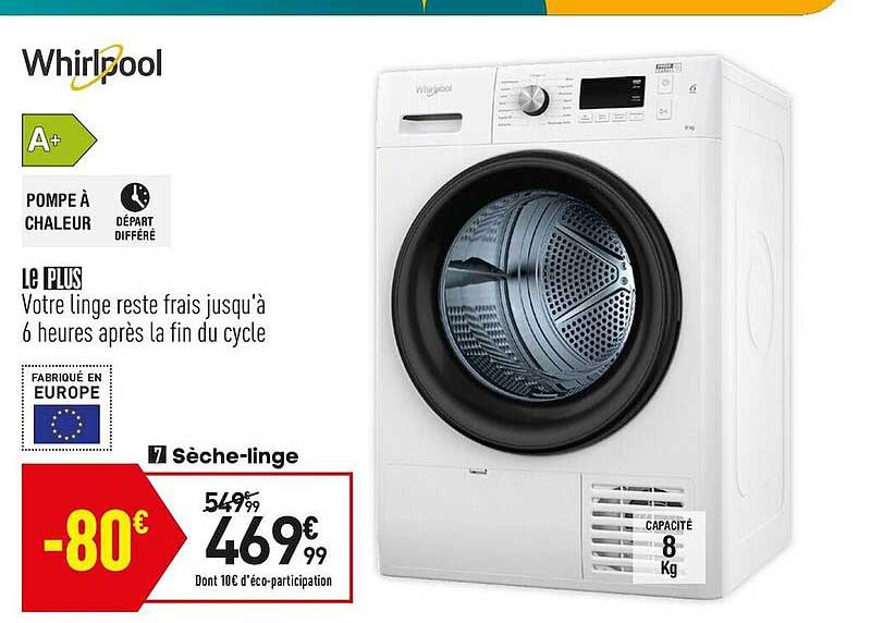 sèche-linge whirlpool