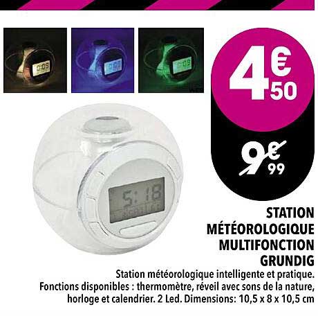 station météorologique multifonction grundig