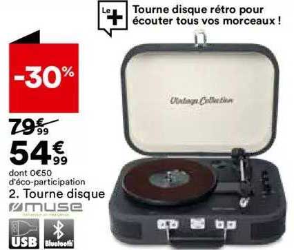 tourne disque muse