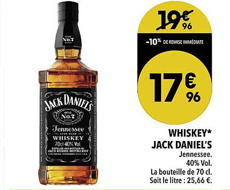 whiskey jack daniel's