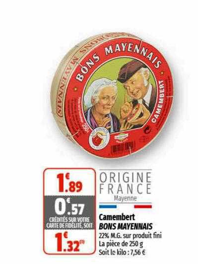 camembert bons mayennais