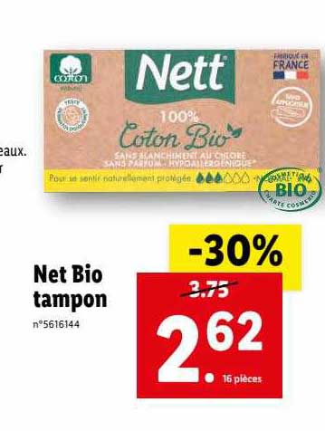 net bio tampon