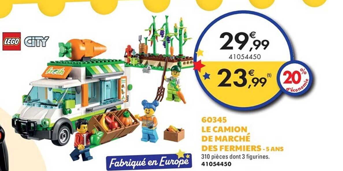 60345 le camion de marché des fermiers - 5 ans