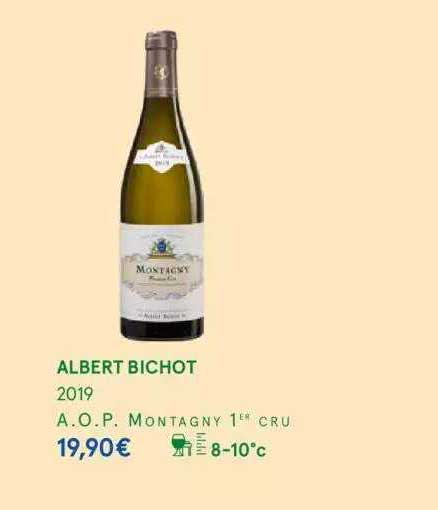 albert bichot 2019 a.o.p. montagny 1er cru