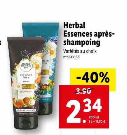 Après-shampoing Herbal Essences
