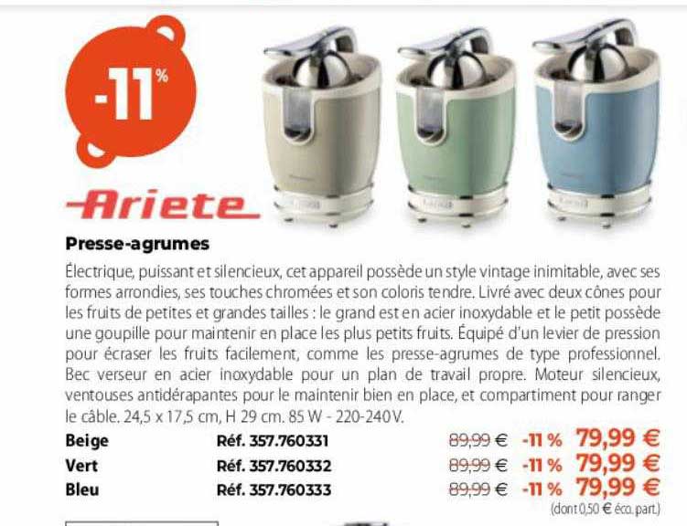 ariete presse-agrumes