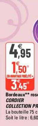 Bordeaux Rosé Cordier Collection Privée