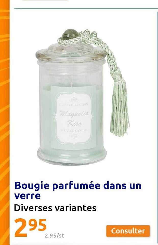 bougie parfumée dans un verre