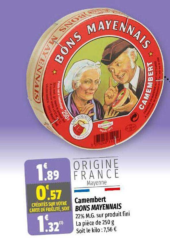 camembert bons mayennais