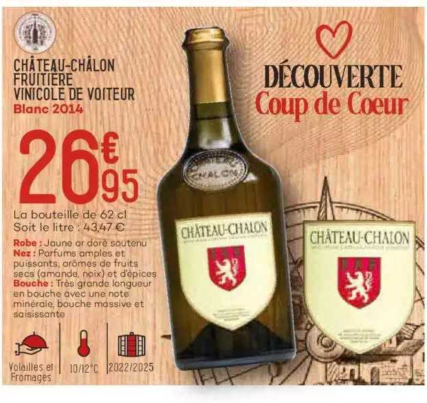 château-chalon fruitière vinicole de voiteur blanc 2014