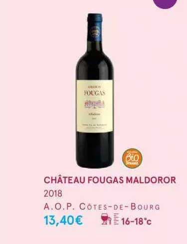 château fougas maldoror 2018 a.o.p. côtes-de-bourg