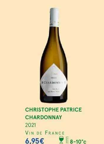 christophe patrice chardonnay 2021 vin de france