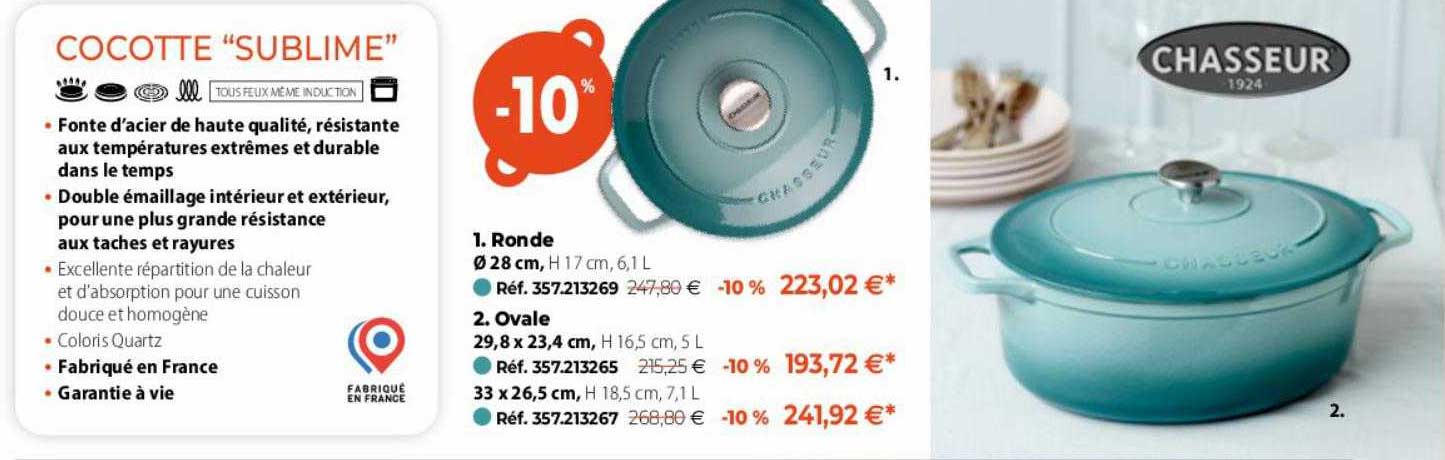 cocotte sublime chasseur