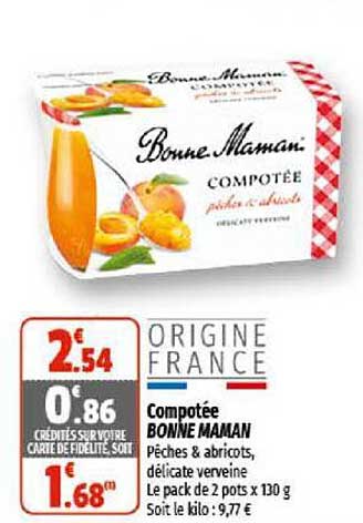 compotée bonne maman