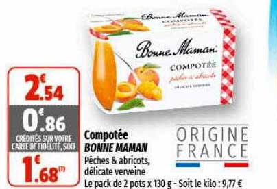 compotée bonne maman