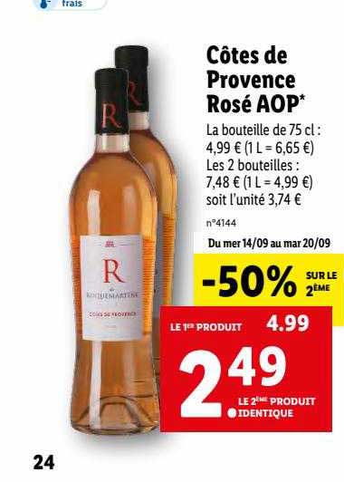 Côtes De Provence Rosé Aop