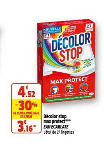 décolor stop max protect eau écarlate