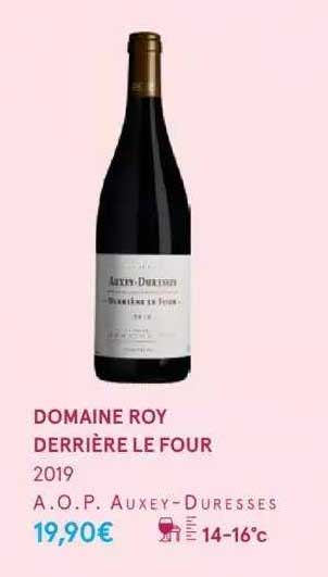 domaine roy derrière le four 2019 a.o.p. auxey-duresses