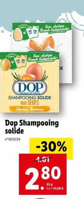 Shampooing Solide Dop