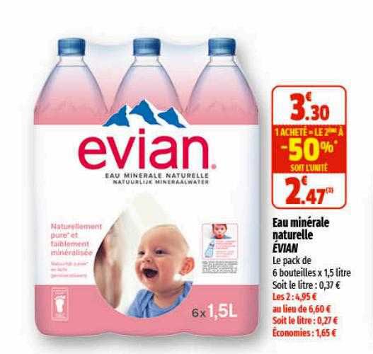 Eau Minérale Naturelle évian
