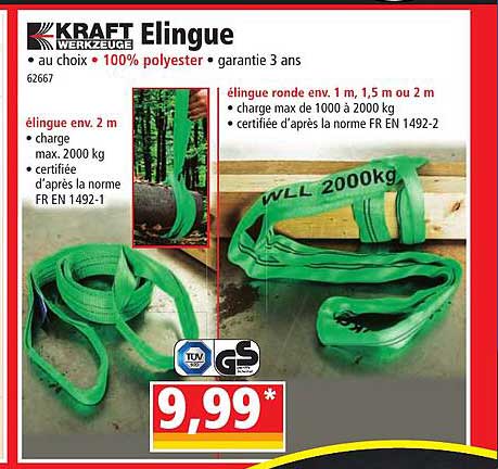 élingue kraft werkzeuge