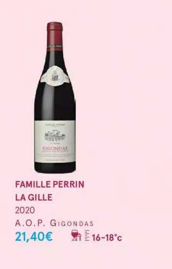 famille perrin la gille 2020 a.o.p. gigondas