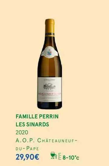 famille perrin les sinards 2020 a.o.p. châteauneuf-du-pape