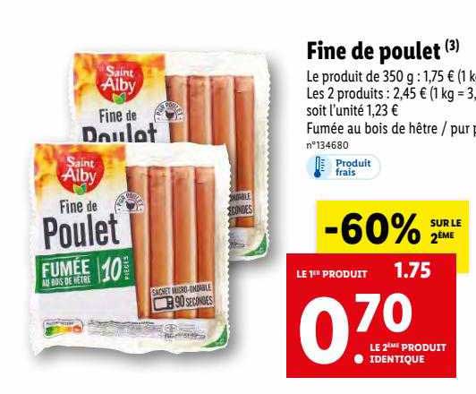 fine de poulet saint alby