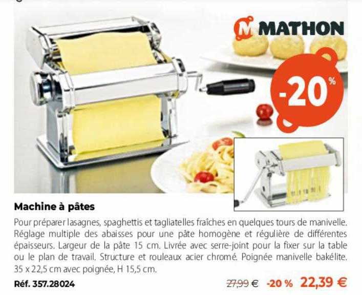 Mathon Machine à Pâtes