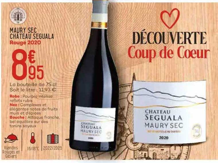 maury sec château seguala rouge 2020