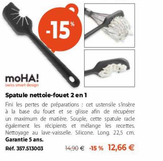 moha! spatule nettoie-fouet 2en1