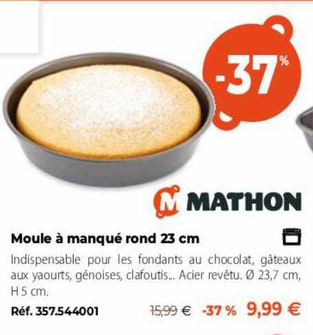 moule à manqué rond