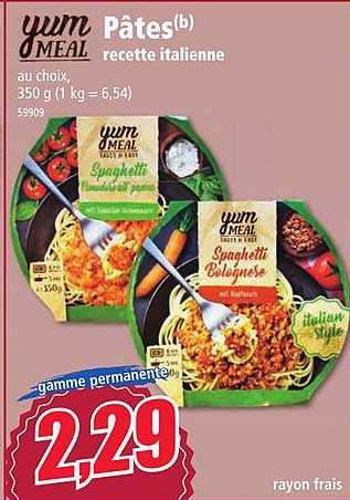 pâtes recette italienne yum meal