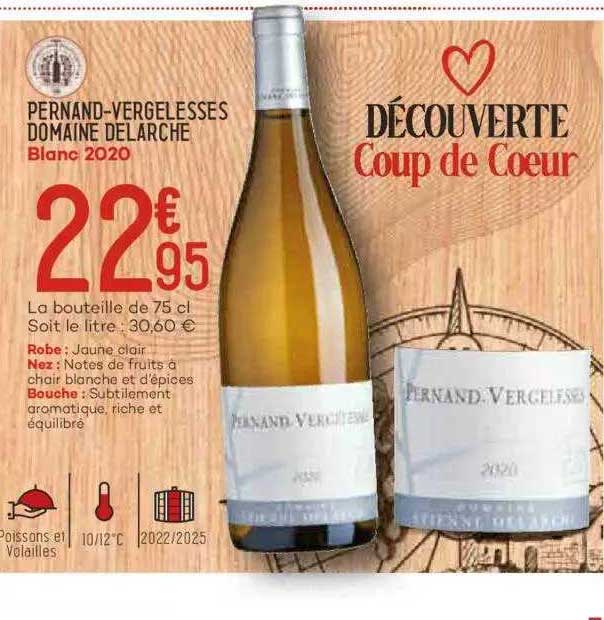 pernand-vergelesses domaine delarche blanc 2020