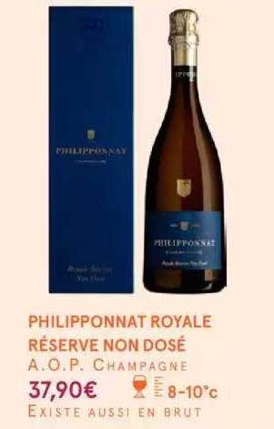 philipponnat royale réserve non dosé