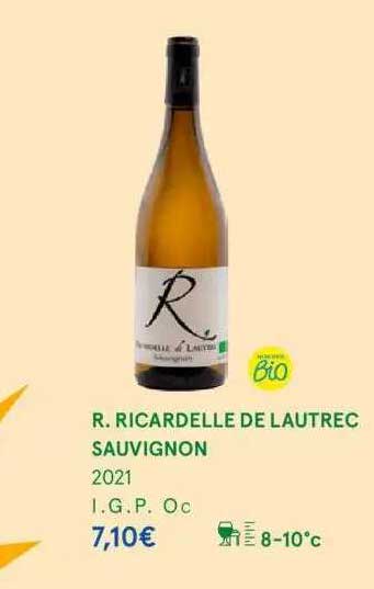 r.ricardelle de lautrec sauvignon 2021 i.g.p. oc