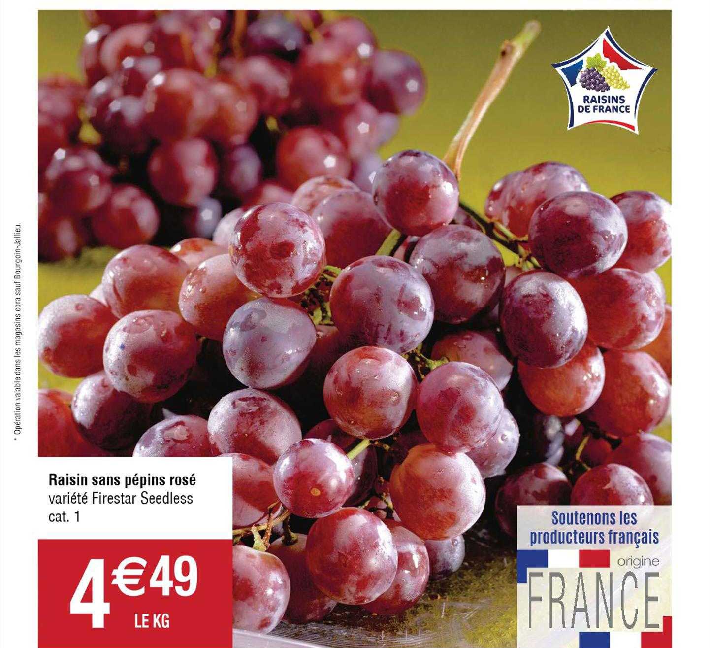 Raisin Sans Pépins Rosé