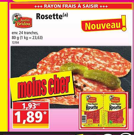 rosette justin bridou