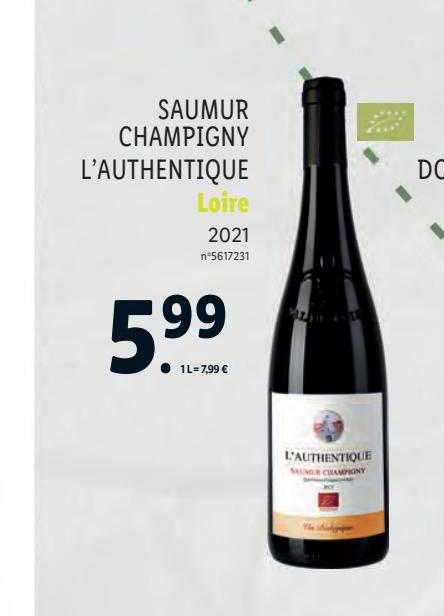 saumur champigny l'authentique loire 2021