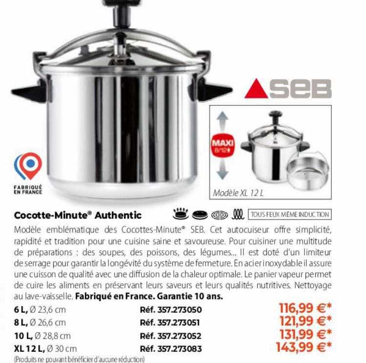 seb cocotte-minute authentic