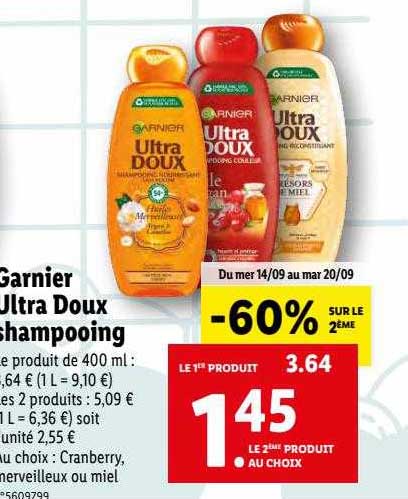 Shampooing Garnier Ultra Doux
