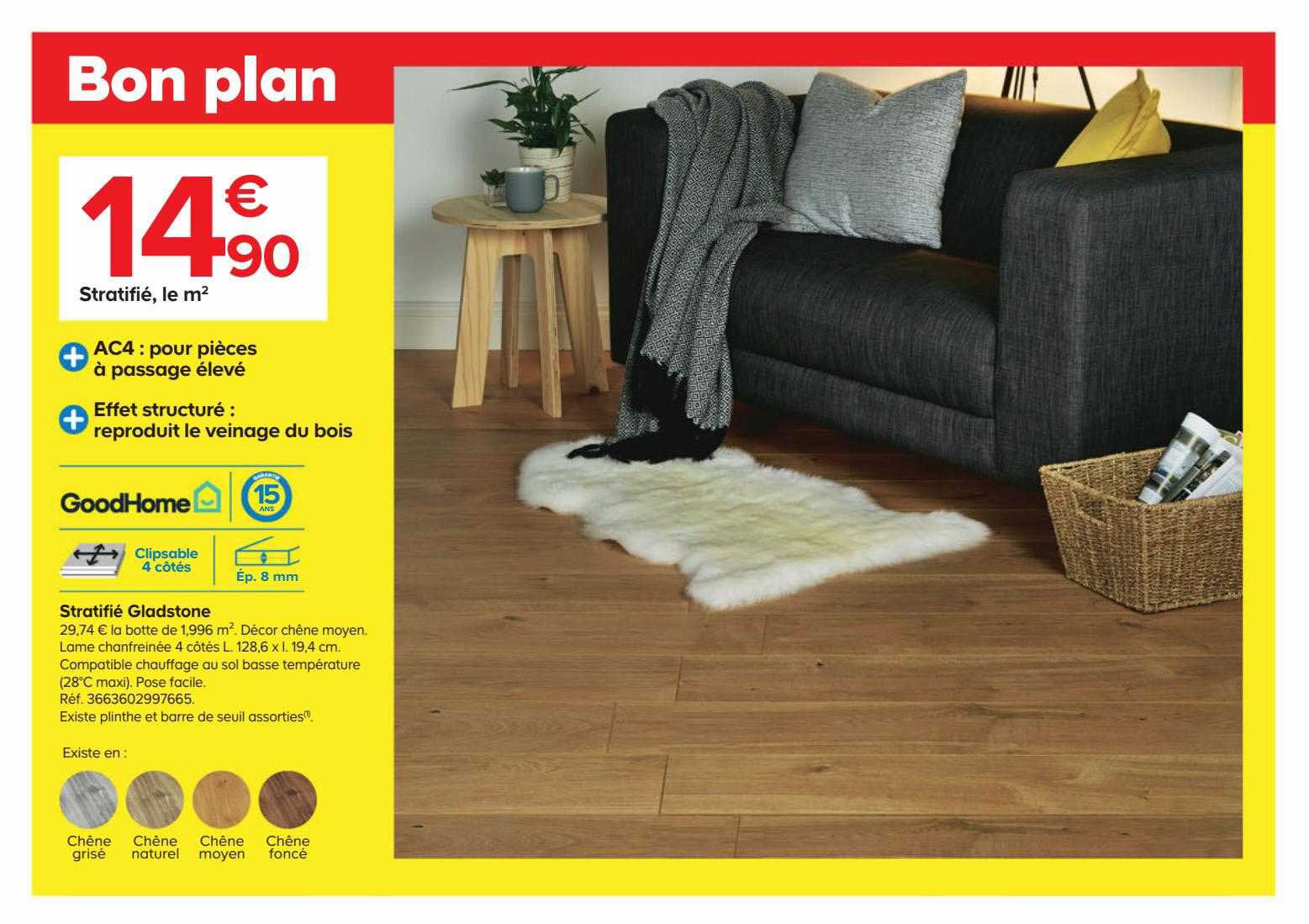 Stratifié Gladstone Goodhome