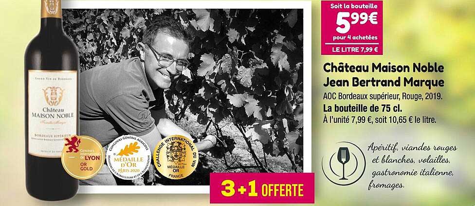 Château Maison Noble Jean Bertrand Marque