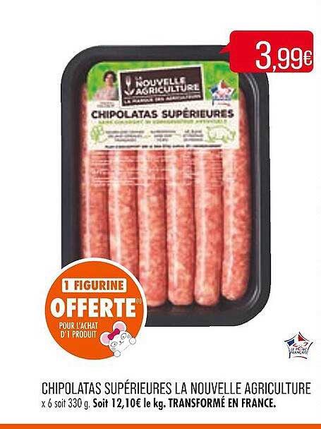 chipolatas supérieures la nouvelle agriculture