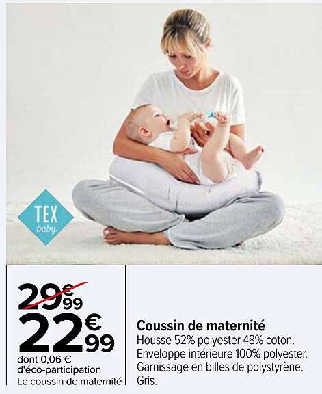 coussin de maternité tex baby