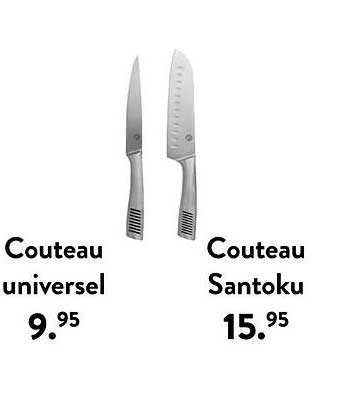 couteau universel ou santoku