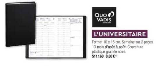 l'universitaire quo vadis
