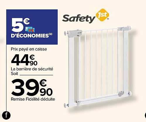 la barrière de sécurité safety 1st