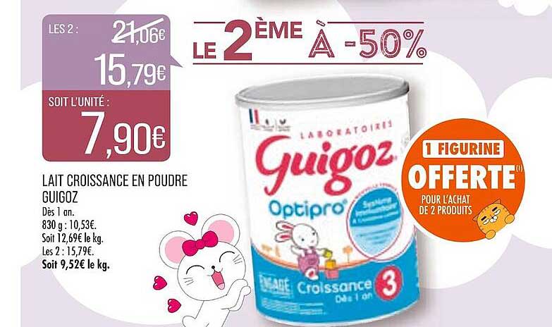 Lait Croissance En Poudre Guigoz