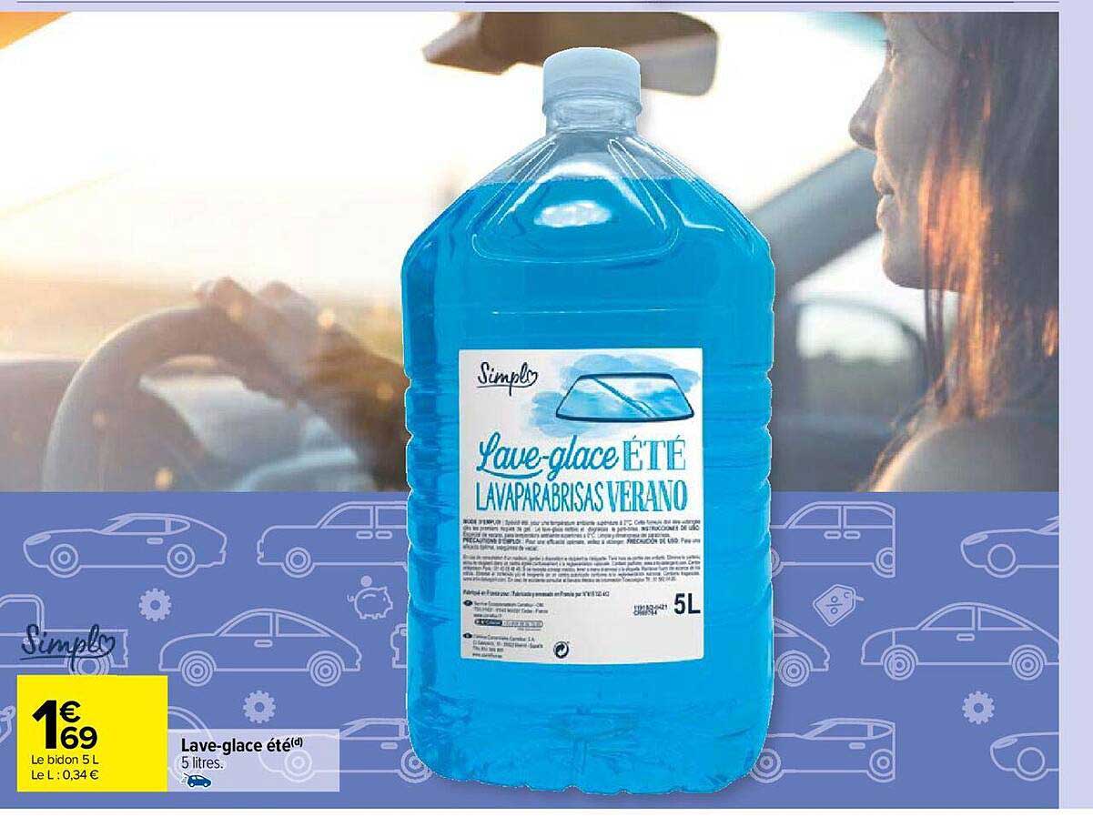 lave-glace été simpl